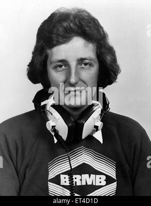 Nicky Steele, BRMB Radio-Moderator, ca. 1975. Stockfoto