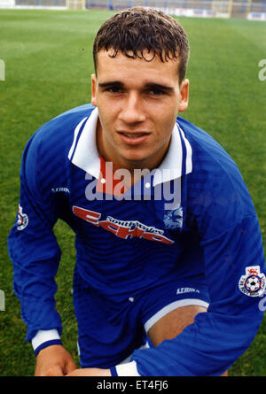 Simon Haworth, Cardiff City Football-Spieler, 1995-1997. Stockfoto