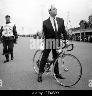 Tour von Großbritannien Zyklus Rennen, Blackpool, Lancashire. 7. Juni 1964 Stockfoto