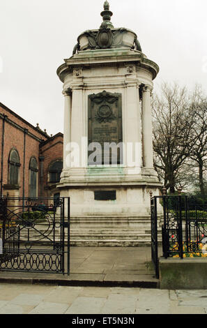 Stockton Kenotaph, 18. April 1995. Stockfoto