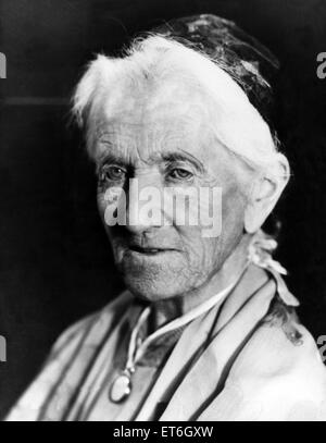 Charlotte Despard war ein britischer, Suffragette, Schriftsteller, Sinn F? in Aktivist, Vegetarier und Anti-Vivisection Fürsprecher. Um 1910. Stockfoto