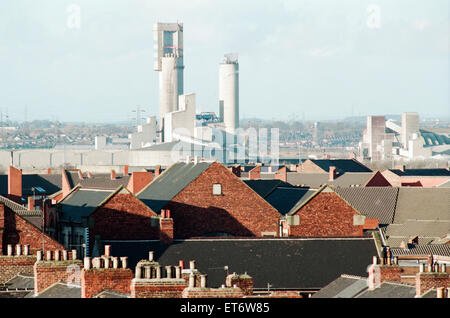 Ansichten von Middlesbrough, 8. Dezember 1994. Stockfoto