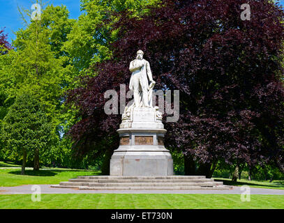 Statue von Samuel Lister Lister Park, Bradford, West Yorkshire, England UK Stockfoto