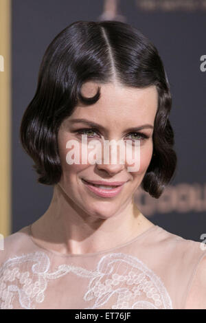 "Der Hobbit: die Schlacht der fünf Heere Los Angeles Premiere auf Dolby Theater - Ankünfte mit: Evangeline Lilly wo: Los Angeles, California, Vereinigte Staaten von Amerika bei: Kredit-9. Dezember 2014: Brian To/WENN.com Stockfoto