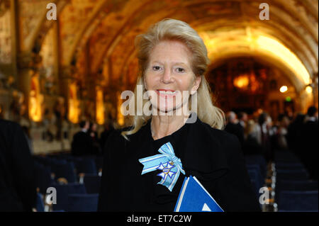 Präsentation des Bayerischen Verdienstorden im Antiquarium der Residenz Featuring: Christiane Hörbiger wo: München, Deutschland: Kredit-17. Dezember 2014: Franco Gulotta/WENN.com Stockfoto