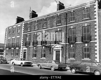 YMCA Gebäude, Kirche-Straße, Stockton, 10. März 1977. Stockfoto