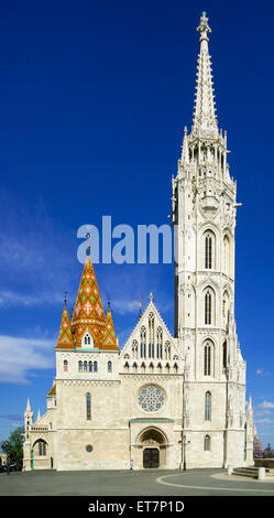 Matthiaskirche, Mátyás Templom, Budapest, Ungarn Stockfoto