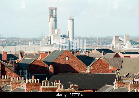 Ansichten von Middlesbrough, 8. Dezember 1994. Stockfoto