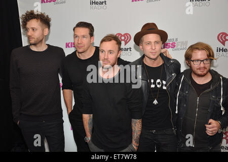 1035 KISS FM Jingle Ball - Ankünfte mit: OneRepublic wo: Rosemont, Illinois, Vereinigte Staaten, wann: 18. Dezember 2014 Kredit: C.M. Wiggins/WENN.com Stockfoto