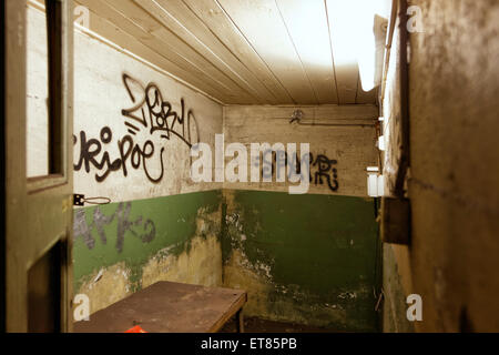 Berlin, Deutschland, unbekannten Berliner u-Bahn-Tunnel Stockfoto