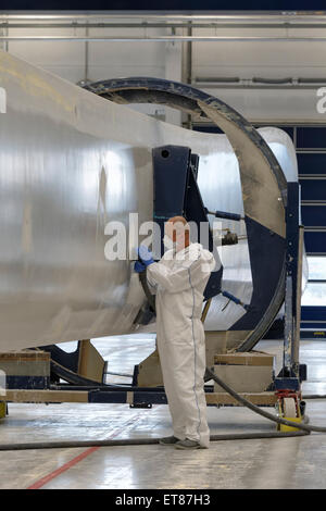 Lauchhammer, Deutschland, Vestas Blades Deutschland GmbH Lauchhammer Stockfoto