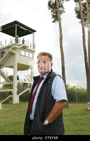 Rasdorf, Deutschland, Volker Bausch, Direktor der Point Alpha Stiftung Stockfoto