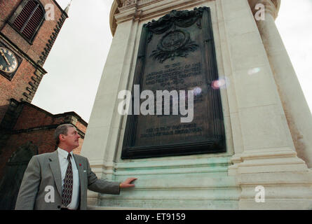 Stockton Kenotaph, 14. Mai 1997. Terry Thwaites Stockfoto