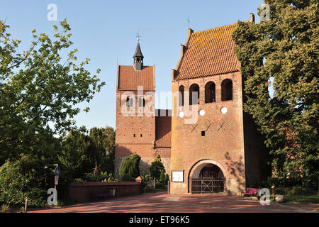 Bad Zwischenahn, Deutschland, St. John's-Kirche am Marktplatz Stockfoto