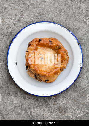 Lardy Kuchen - essen Delikatesse in Süd-west England vor allem Wiltshire Stockfoto