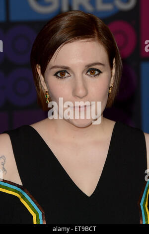 Staffel 4 der HBO Serie "Girls" im American Museum of Natural History - Ankünfte mit gezeigt: Lena Dunham wo: New York City, New York, USA bei: Kredit-5. Januar 2015: Ivan Nikolov/WENN.com Stockfoto