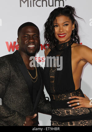 Premiere von Screen Gems 'die Hochzeit Ringer"in TCL Chinese Theatre - Ankünfte mit: Kevin Hart, Eniko Parrish wo: Los Angeles, California, Vereinigte Staaten von Amerika bei: Kredit-6. Januar 2015: FayesVision/WENN.com Stockfoto