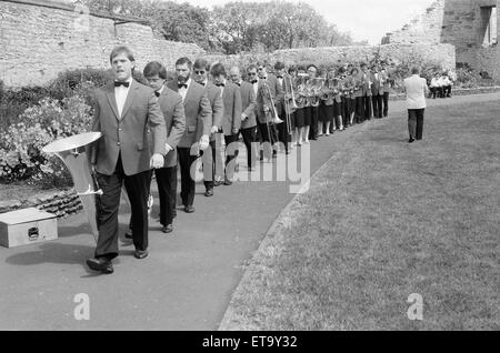 1985-Birmingham internationale Jazz- und Blues-Festival, Künstler, Fototermin, 7. Juli 1985. Stockfoto