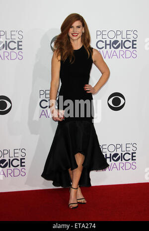 Die 41. Annual People Choice Awards - Ankünfte mit: Sarah Rafferty Where: Los Angeles, California, Vereinigte Staaten von Amerika bei: Kredit-8. Januar 2015: FayesVision/WENN.com Stockfoto