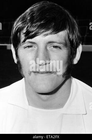 Fußballer Alf Holz von Millwall FC. Juli 1972. Stockfoto