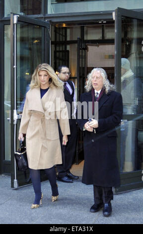 Kirstie Alley verlassen ihr Hotel Featuring: Kirstie Alley wo: Manhattan, New York, USA bei: Kredit-8. Januar 2015: TNYF/WENN.com Stockfoto