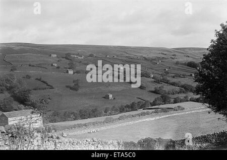 Yorkshire Dales, North Yorkshire, Sonntag, 24. Oktober 1982. Stockfoto