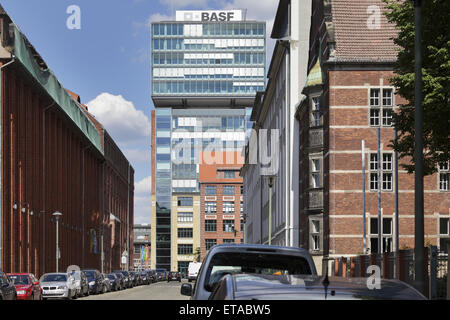 Berlin, Deutschland, der ehemaligen Narva-Turm, heute BASF Stockfoto