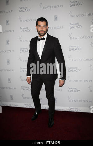 Prominente besuchen besucht die Kunst des Elysium und Samsung Galaxy vorhanden Marina Abramovic Himmel im Hangar 8 in Santa Monica.  Mitwirkende: Jesse Metcalfe Where: Los Angeles, California, Vereinigte Staaten von Amerika bei: Kredit-11. Januar 2015: Brian To/WENN.com Stockfoto