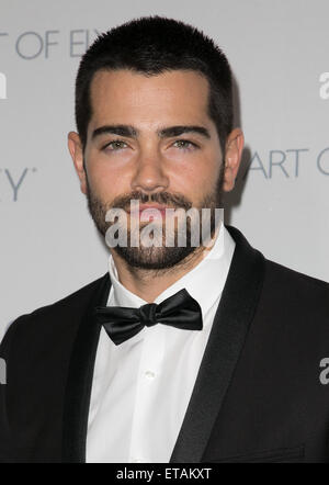 Prominente besuchen besucht die Kunst des Elysium und Samsung Galaxy vorhanden Marina Abramovic Himmel im Hangar 8 in Santa Monica.  Mitwirkende: Jesse Metcalfe Where: Los Angeles, California, Vereinigte Staaten von Amerika bei: Kredit-11. Januar 2015: Brian To/WENN.com Stockfoto