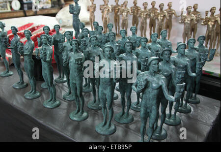 Gießen der SAG awards Statue Featuring: Atmosphäre wo: Burbank, Kalifornien, USA bei: Kredit-13. Januar 2015: FayesVision/WENN.com Stockfoto