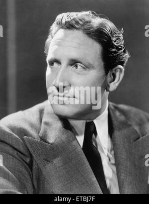 Schauspieler Spencer Tracy, Werbung Portrait, ca. 1938 Stockfoto