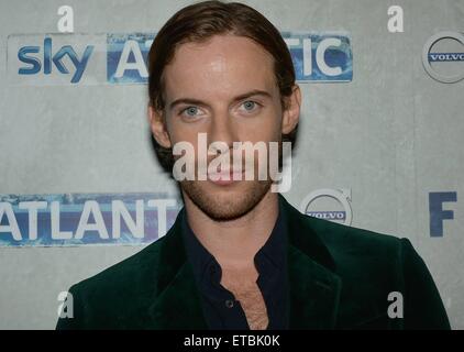 Schauspieler Christopher Eccleston & Luke Treadaway im Dublin-Premiere von Sky Atlantic "Stärke" im Mansion House, Dublin, Irland. 15.01.2015. Mitwirkende: Luke Treadaway Where: Dublin, Irland bei: 15. Januar 2015 Credit: WENN.com Stockfoto