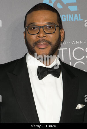 20. annual Critics' Choice Movie Awards im Hollywood Palladium - Ankünfte Featuring: Tyler Perry Where: Los Angeles, California, Vereinigte Staaten von Amerika bei: Kredit-15. Januar 2015: Brian To/WENN.com Stockfoto