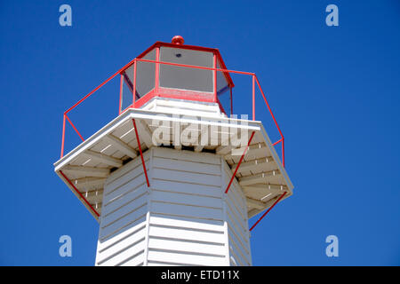 Alten Cleveland Point Lighthouse, Queensland, Australien Stockfoto