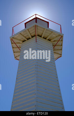 Alten Cleveland Point Lighthouse, Queensland, Australien Stockfoto