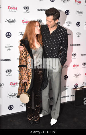 Ronsons "Uptown Special" Album-Launch-Party im BBC Television Centre weiße Stadt mit: Josephine De La Baume, Mark Ronson Where: London, Vereinigtes Königreich bei: Kredit-23. Januar 2015: Daniel Deme/WENN.com Stockfoto