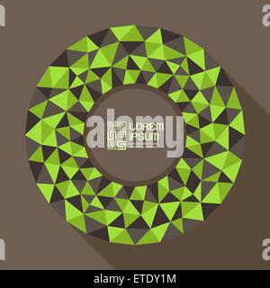 Vektor-Illustration für Design. Business-Präsentation zur Verfügung. Mit Platz für Text. Stock Vektor