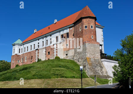 Burg in Sandomierz in Polen Stockfoto