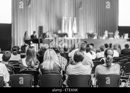 Gewerkschaftlichen Beratungsausschuss zu treffen. Stockfoto