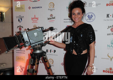 Prominenten Besuch Askania Award 2015 im Kempinski Bristol Berlin Featuring: Maja Maneiro wo: Berlin, Deutschland bei: 3. Februar 2015 Credit: WENN.com Stockfoto