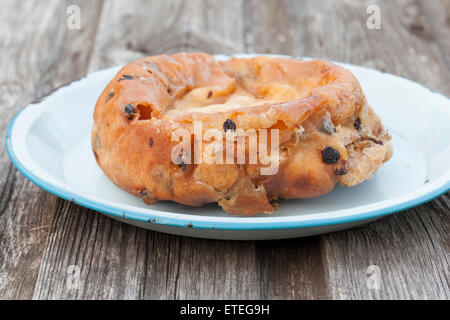 Lardy Kuchen - essen Delikatesse in Süd-west England vor allem Wiltshire Stockfoto