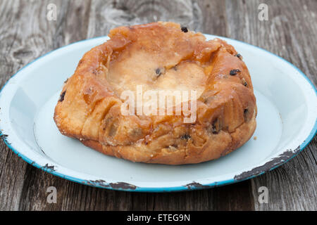 Lardy Kuchen - essen Delikatesse in Süd-west England vor allem Wiltshire Stockfoto