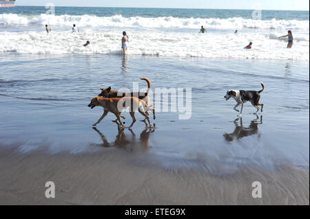 Puerto San José, Pazifik-Küste in der Abteilung von Escuintla, Guatemala. Stockfoto