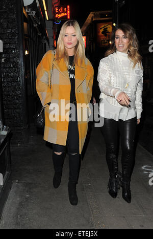 Prominente besuchen Zara Martin Party im Restaurant La Bodega Negra mit Soho: Laura Whitmore Where: London, Vereinigtes Königreich bei: 4. Februar 2015 Credit: WENN.com Stockfoto