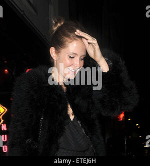 Prominente besuchen Zara Martin Party im Restaurant La Bodega Negra mit Soho: Millie Mackintosh wo: London, Vereinigtes Königreich bei: 4. Februar 2015 Credit: WENN.com Stockfoto