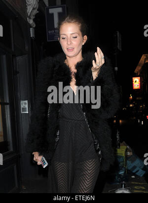 Prominente besuchen Zara Martin Party im Restaurant La Bodega Negra mit Soho: Millie Mackintosh wo: London, Vereinigtes Königreich bei: 4. Februar 2015 Credit: WENN.com Stockfoto