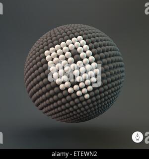 Schild-Symbol. Web-Sicherheit Zeichen. Design-Element. 3D Vektor-Illustration. Stock Vektor