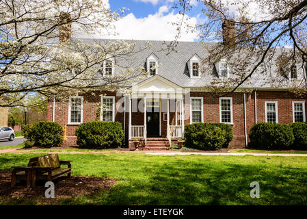 Pamunkey Regional Library, 7527 Bibliothek Drive, Hannover, Virginia Stockfoto