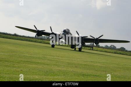 Lincolnshire Aviation Heritage Centre am Flugplatz East Kirby, East Kirby, in der Nähe der Marktstadt Spilsby Lincolnshire England GB UK 2014 Stockfoto