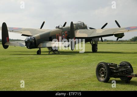 Lincolnshire Aviation Heritage Centre am Flugplatz East Kirby, East Kirby, in der Nähe der Marktstadt Spilsby Lincolnshire England GB UK 2014 Stockfoto